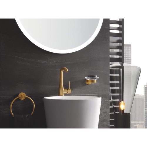 Държач Grohe Essentials, за чаша, сапунерка или дозатор, злато мат