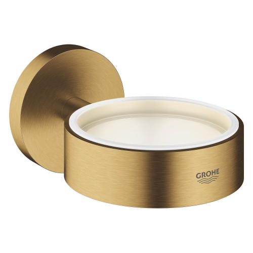 Държач Grohe Essentials, за чаша, сапунерка или дозатор, злато мат