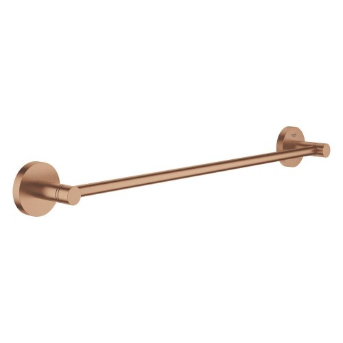 Поставка за кърпи Grohe Essentials, розово злато мат