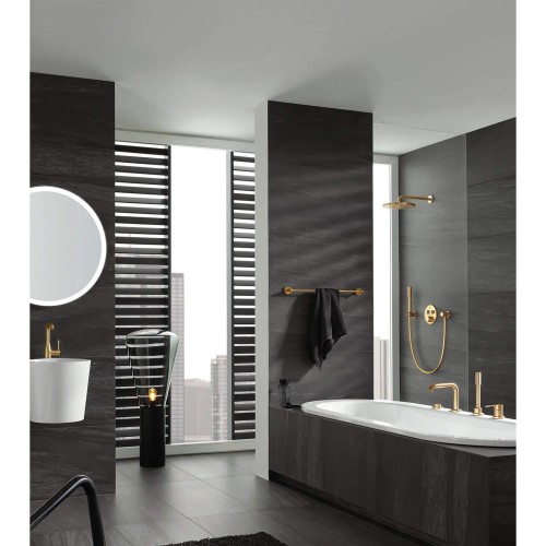 Поставка за кърпи Grohe Essentials, злато мат