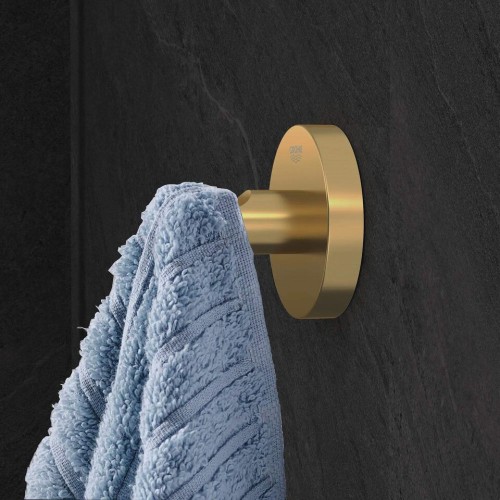 Grohe Essentials towel hook, brushed gold