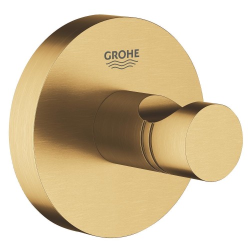 Grohe Essentials towel hook, brushed gold
