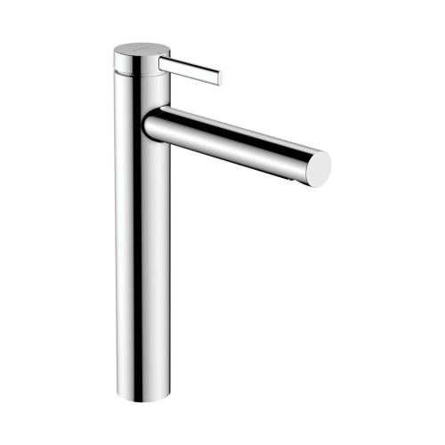 Висок смесител за мивка Hansgrohe Zesis S CoolStart, с изпразнител, хром