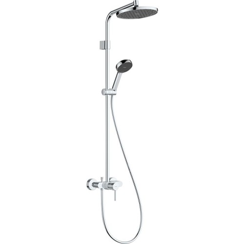 Душ система Hansgrohe Activera S, с едноръкохватков смесител, хром