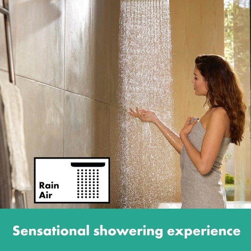 Душ система Hansgrohe Croma Select S, с термостатен смесител, бронз мат