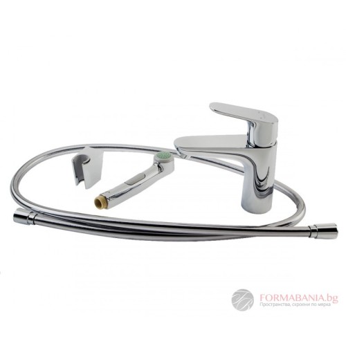 Смесител за мивка Hansgrohe Focus E2, с хигиенен душ