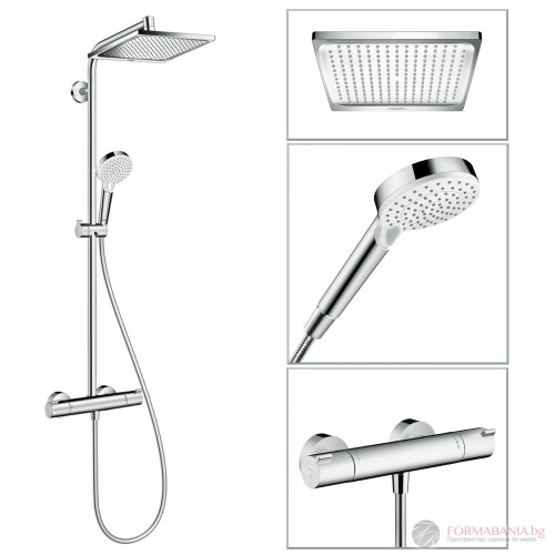 Душ колона Hansgrohe Crometta, с термостат