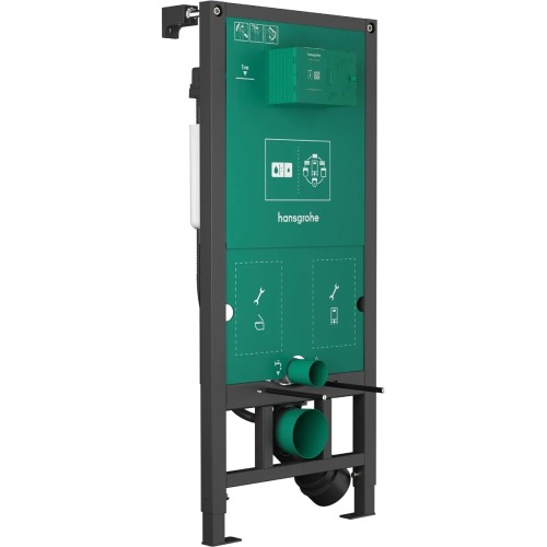Структура за вграждане Hansgrohe iFrame Universal, за окачена тоалетна, 112×50 см