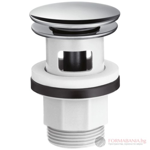 Изпразнител за мивка Hansgrohe Click-Clack, с преливник