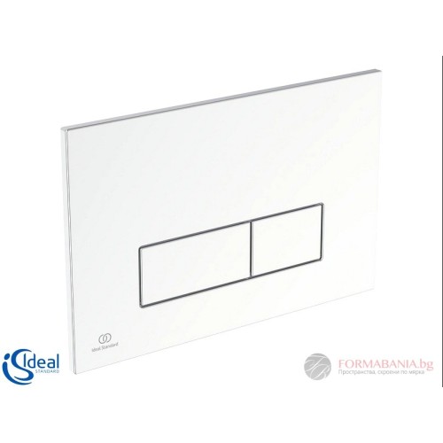 Комплект структура за вграждане Ideal Standard ProSys Eco M, за окачена тоалетна, с бутон, 115×50×12–18 см, бял гланц