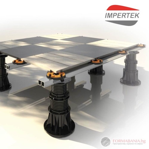 Impertek adjustable pedestal collection for raised floors