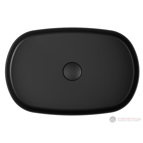 Изпразнител Click-Clack Isvea Infinity, с керамична тапа, черен мат