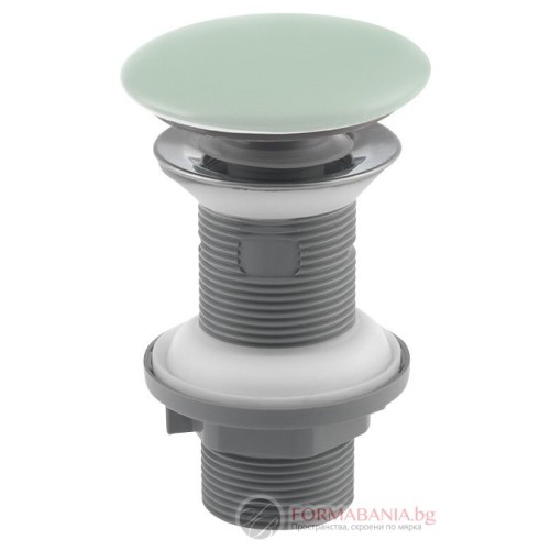 Изпразнител Click-Clack Isvea Infinity, с керамична тапа, светлозелен