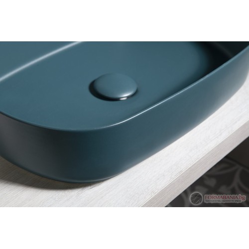 Изпразнител Click-Clack Isvea Infinity, с керамична тапа, синьо-зелен