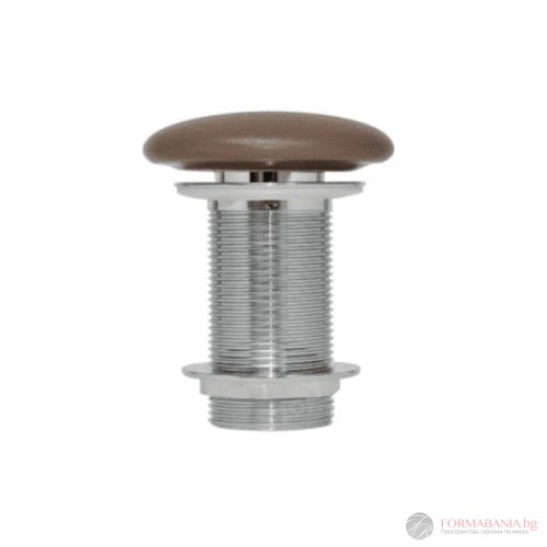 Изпразнител Click-Clack Isvea Infinity, с керамична тапа, кафяв