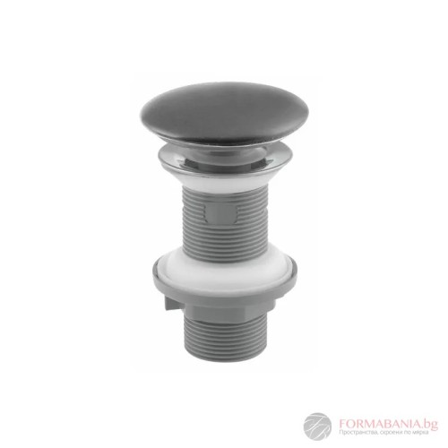 Изпразнител Click-Clack Isvea Infinity, с керамична тапа, антрацит