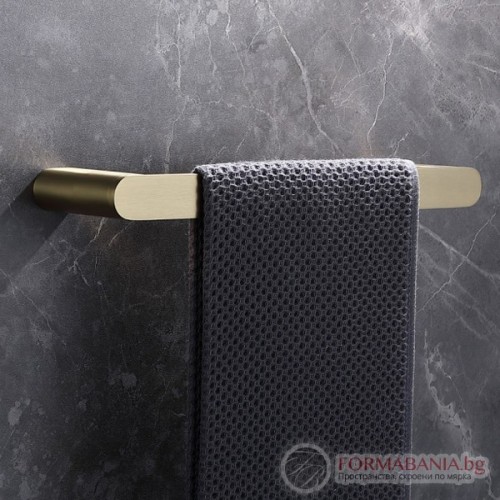Държач за кърпи Karag Artemis Oro, 60 см, златен мат