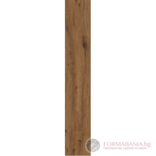 Marazzi Actually Brown porcelain tile, 14.5x90 cm, matt