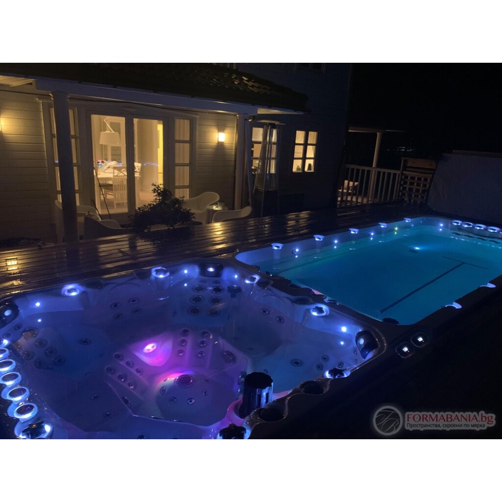Passion Spa Vitality dual zone swim spa