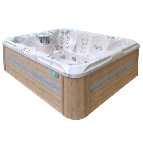 Jacuzzi Passion Spa Harmony, 9 seats, color Mystic Mountain (beige and oak)