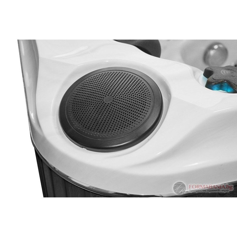 Jacuzzi Passion SPA Pleasure for 5 persons 215x200x91cm White and grey