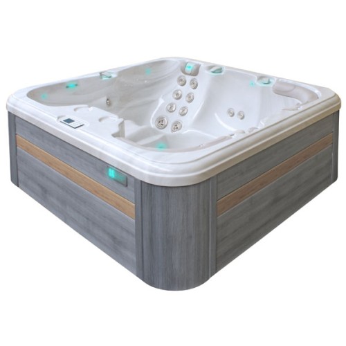 Passion Spa Refresh Jacuzzi, 5 seats, Sterling White color (white and gray)