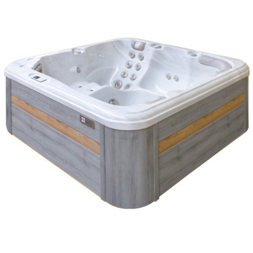 Passion Spa Relax Jacuzzi, 5 seats, Sterling White color (white and gray)