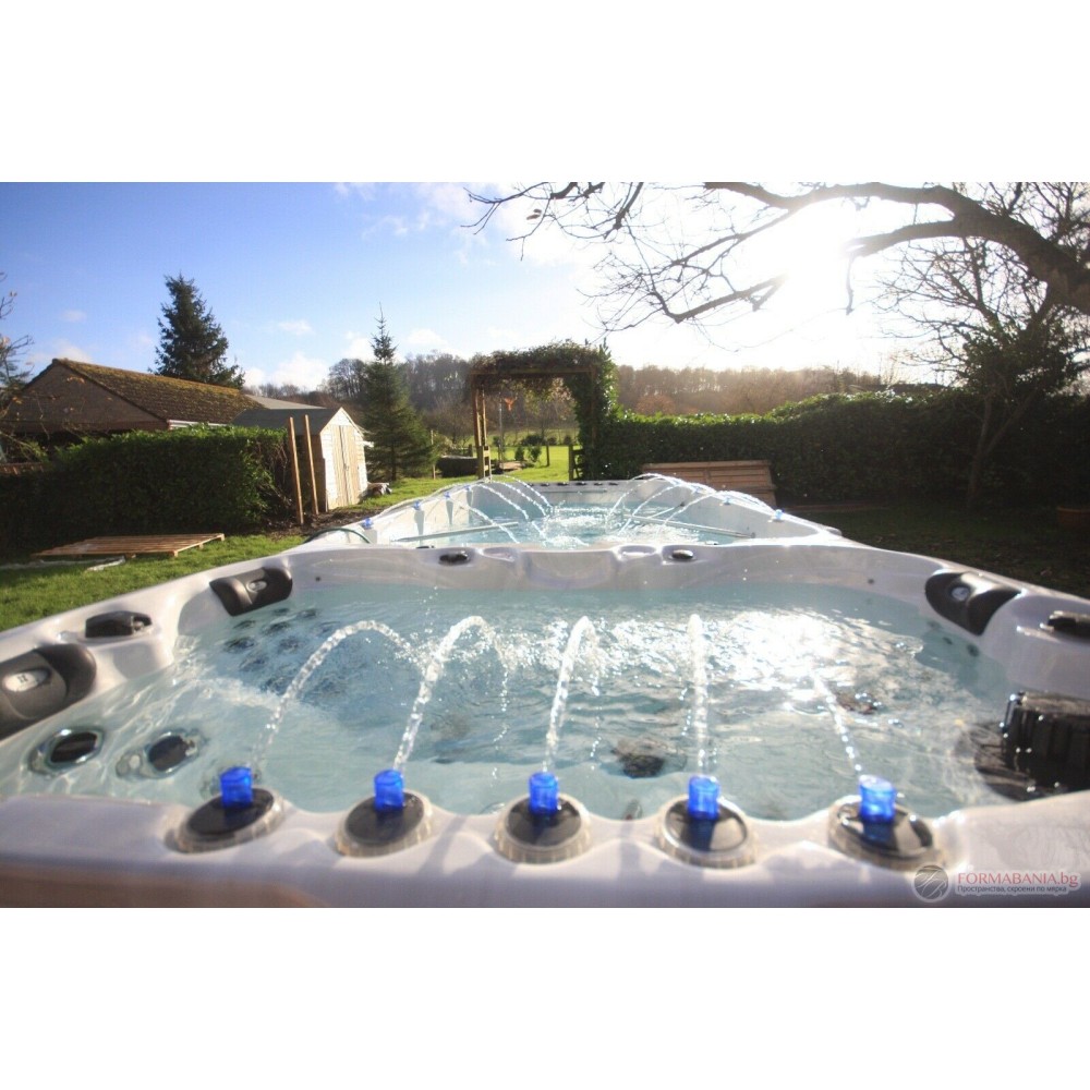 Passion Spa Spirit dual zone swim spa