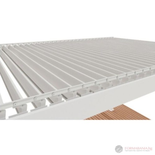 Passion Spa Shadow Premium garden pergola, 300x300x250 cm, Pure White