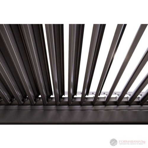 Passion Spa Shadow Premium garden pergola, 600x300x250 cm, Mountain Grey anthracite