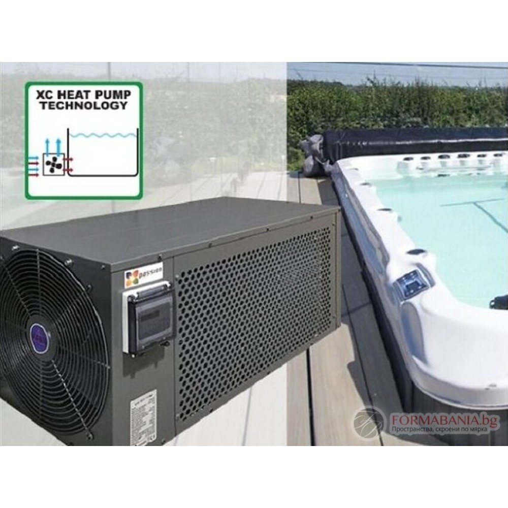 Passion Spa Clim8zone XC Inverter heat pump for spas, 6.5 kW