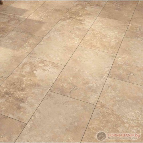 Qua Travertino marble‑effect porcelain tile collection