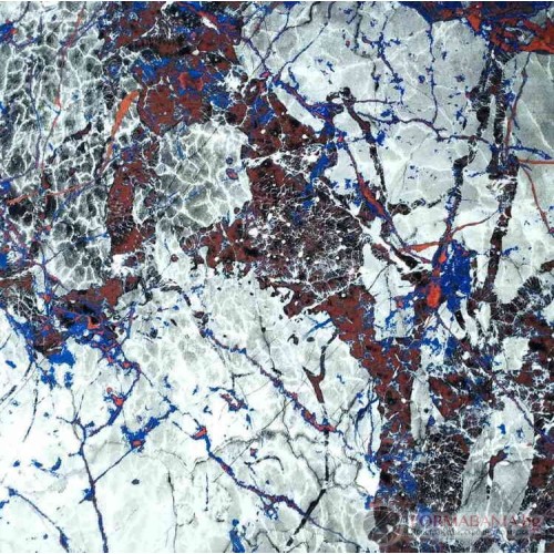 Amros Blue porcelain tile, 60×60 cm, polished