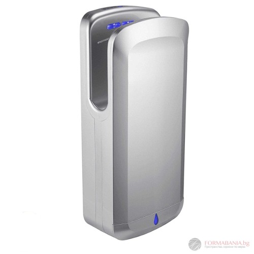 Sanitro Jetforce hand dryer, HEPA filter, silver