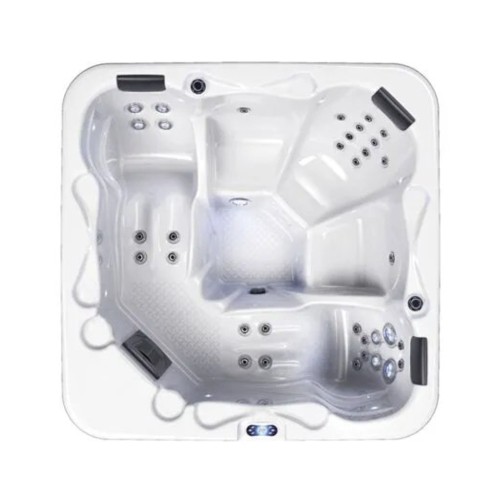Sanitro SPA Bermuda hot tub, 5 seats, 200x200x82 cm, white and grey