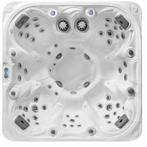 Sanitro SPA Mars hot tub, 7 seats, white and grey