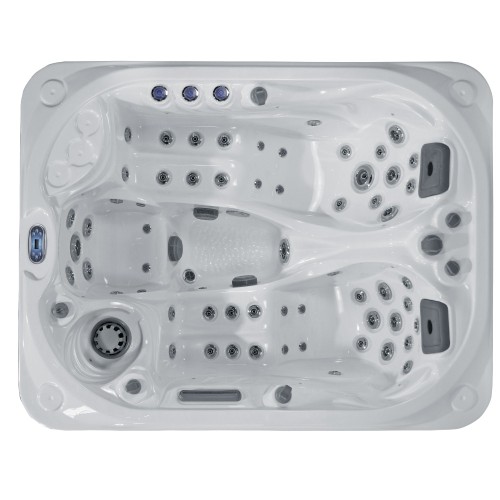 Sanitro SPA Mercury hot tub, 3 seats, white and grey