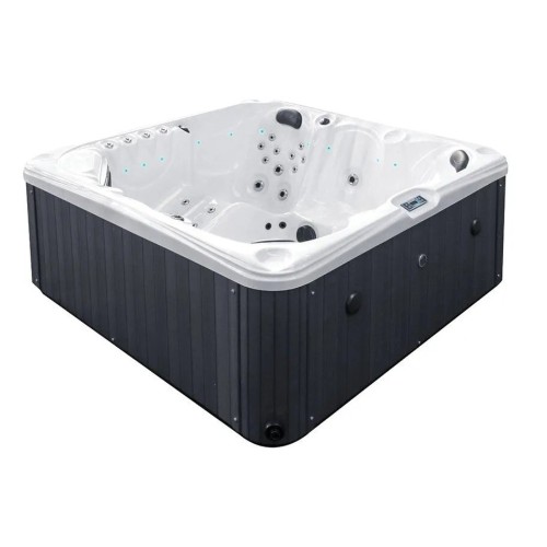 Sanitro SPA Classic hot tub, 5 seats, 200x200x82 cm, white and grey