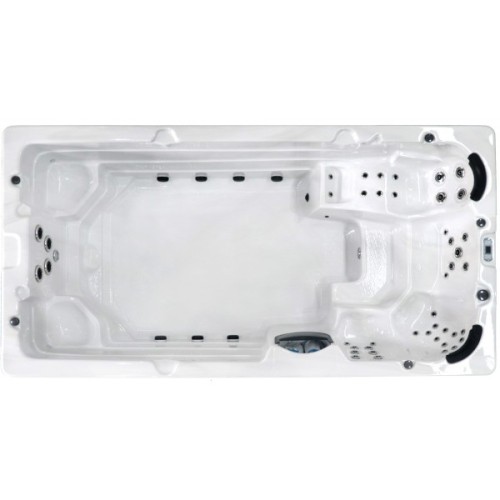 Sanotechnik Menorca Swim swim spa, 450×228×131 cm, white