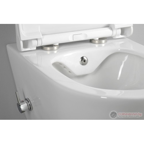 Дюза Aqualine Avva, за тоалетна чиния с вградено биде, 3/8" хром