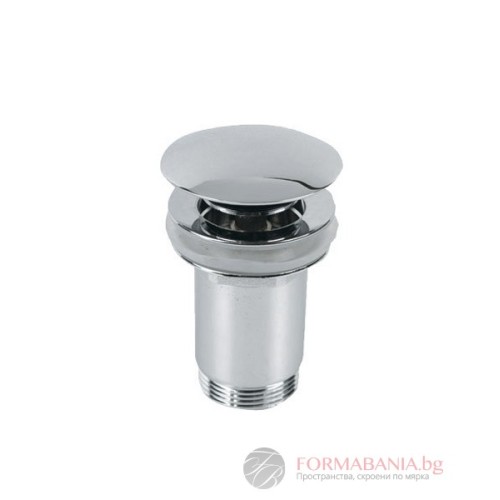 Изпразнител Aqualine Click-Clack Lux, месинг