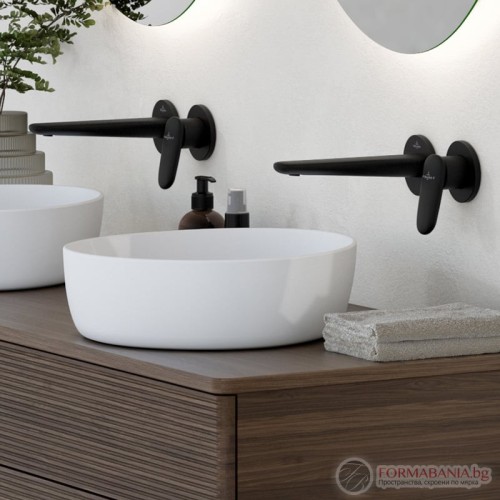 Мивка Villeroy & Boch Antao, за монтаж върху плот, CeramicPlus, 40×39.5 см, бял гланц