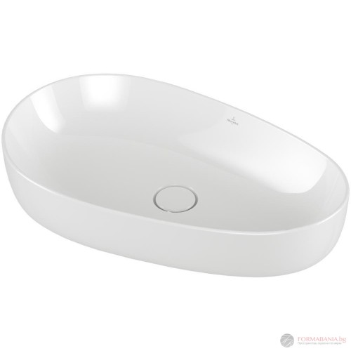 Мивка Villeroy & Boch Antao, за монтаж върху плот, CeramicPlus, 40×65 см, бял гланц