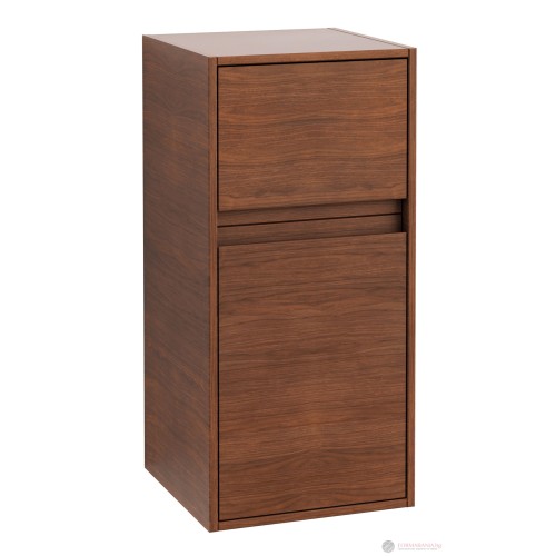 Шкаф за баня Villeroy & Boch Antheus, 40×40×85 см, американски орех