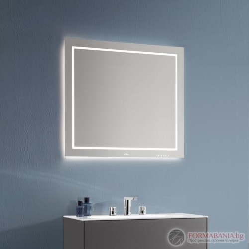LED огледало за баня Villeroy & Boch Finion, с Bluetooth