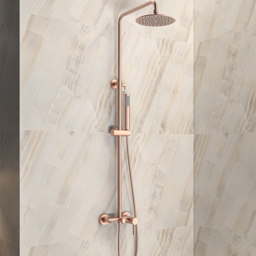Душ система Karag Artemis Rose Gold, розово злато